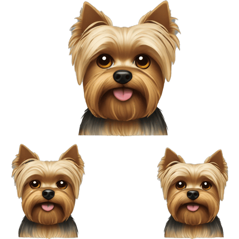 Angry yorkie  emoji