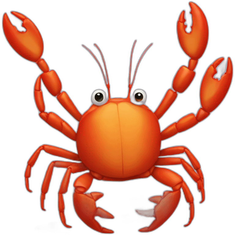 Crabe danse emoji