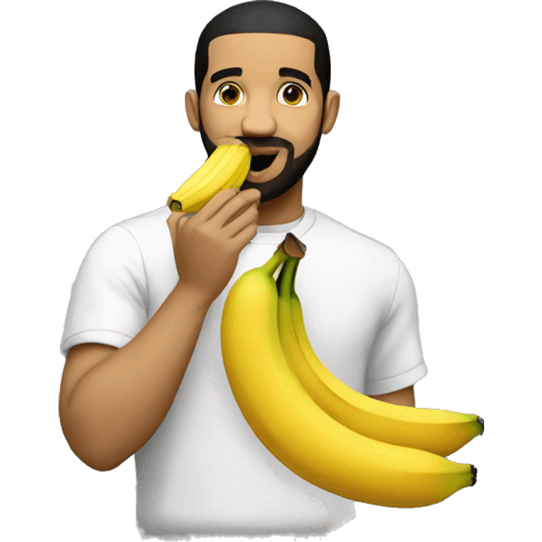 drake eating banana emoji