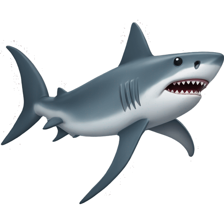 shark with topha emoji