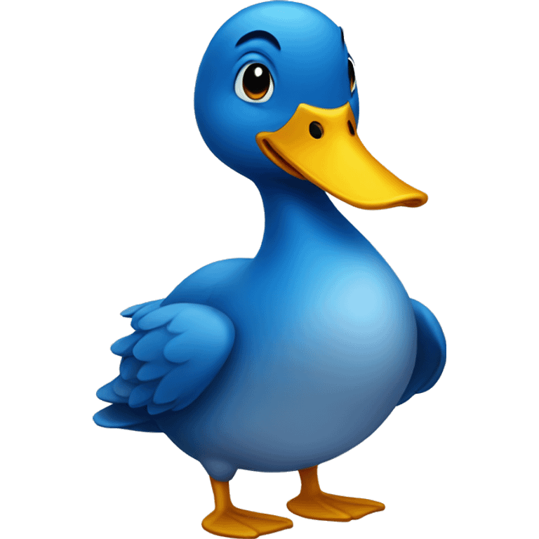 blue duck emoji