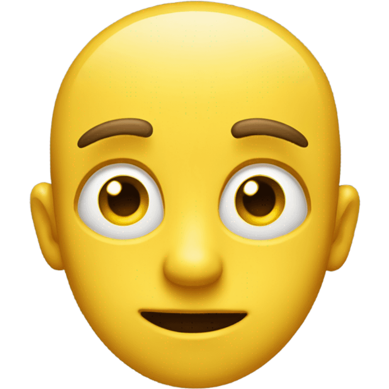 A emoji that is giving the biggest side eye emoji