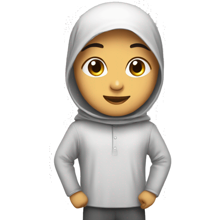 Cute Muslim emoji