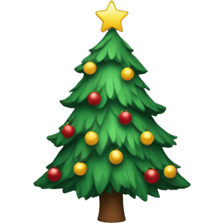 Christmas tree emoji