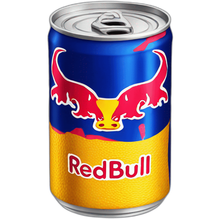 Red bull can emoji