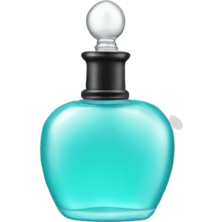 an aqua perfume bottle emoji