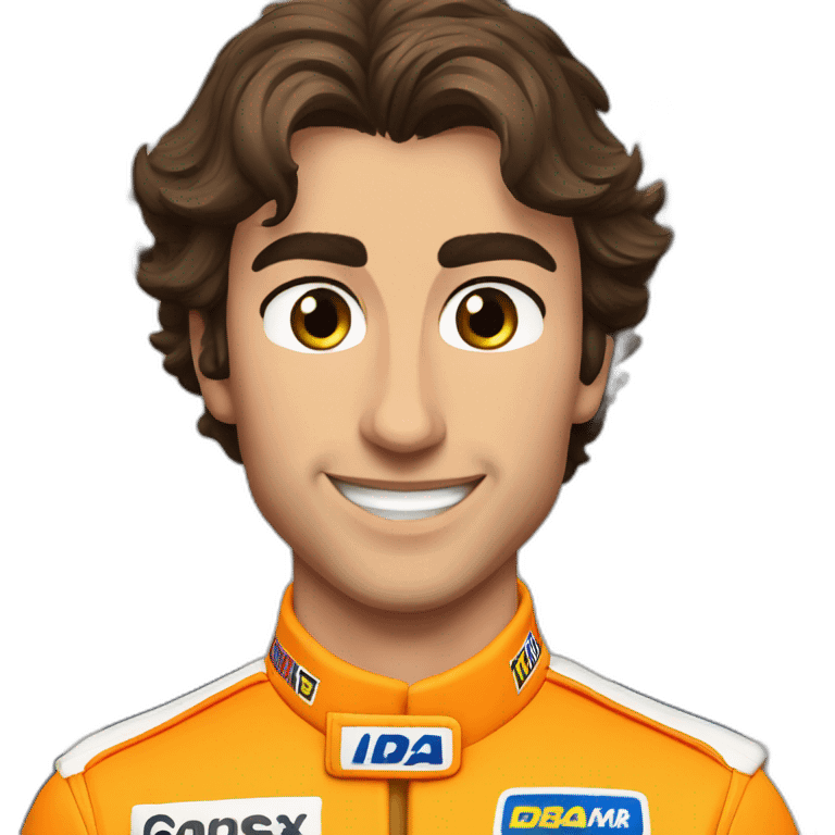 Lando Norris y Carlos Sainz emoji