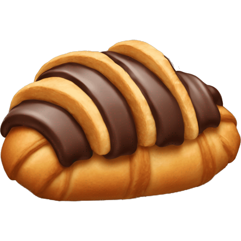 chocolate croissant emoji