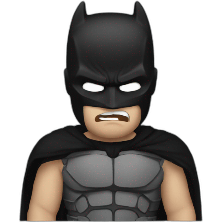 Suffering dark knight emoji