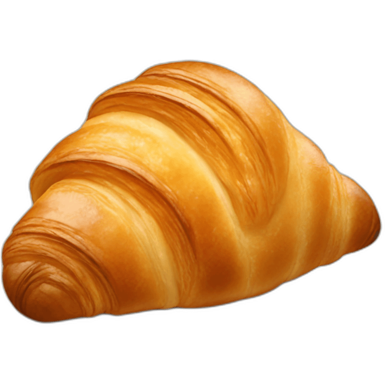 nibbling croissant emoji