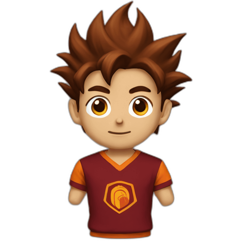 goku as roma shirt emoji