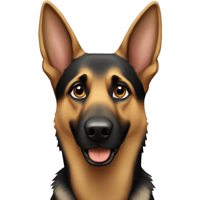 German shepherd  emoji