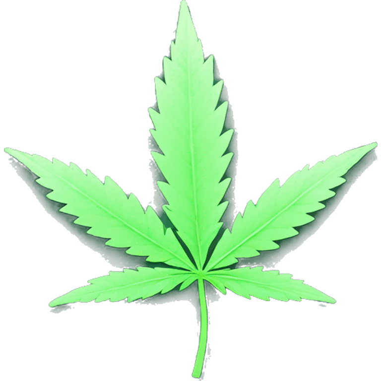 marijuana leaf emoji