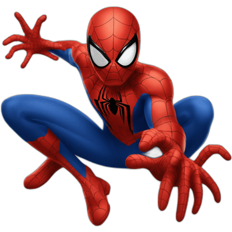 Spider man sur Flash emoji