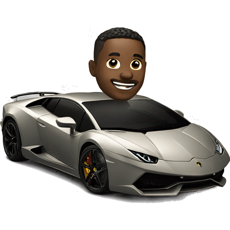 Lamborghini ￼ emoji