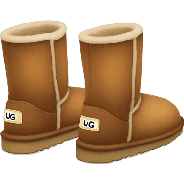 ugg silppers emoji