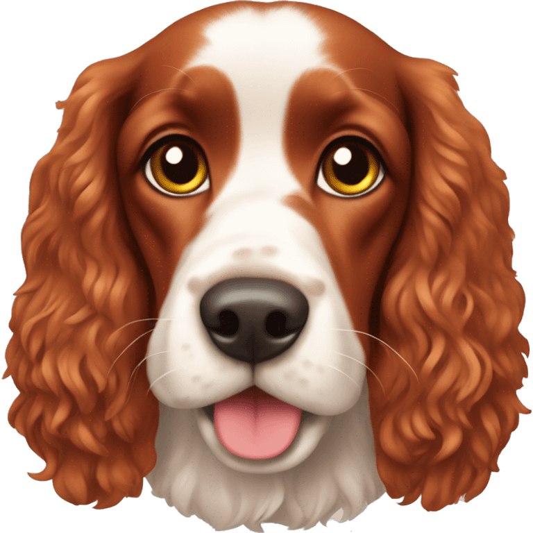 red cocker-spaniel  emoji