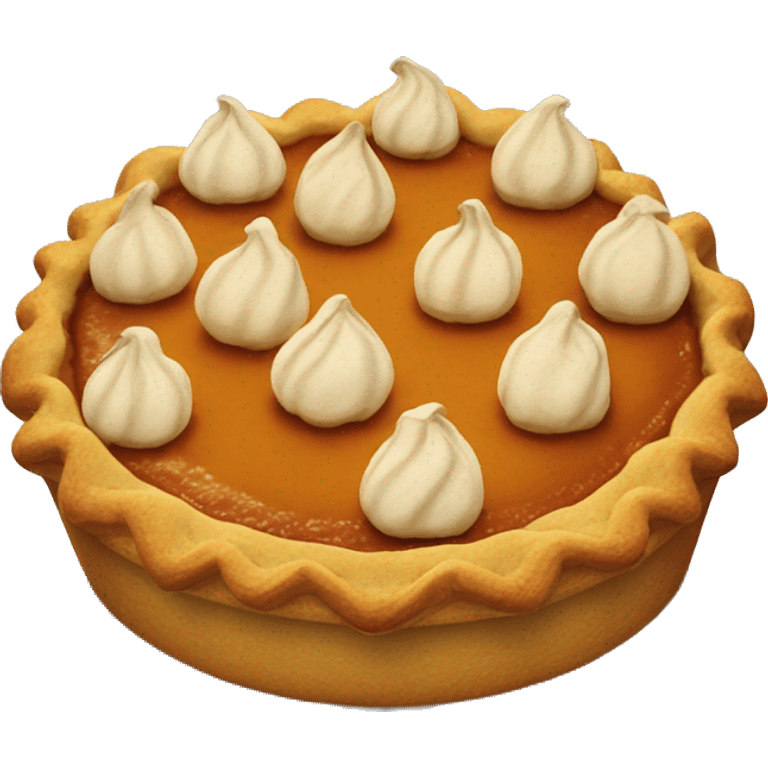 Pumpkin pie  emoji