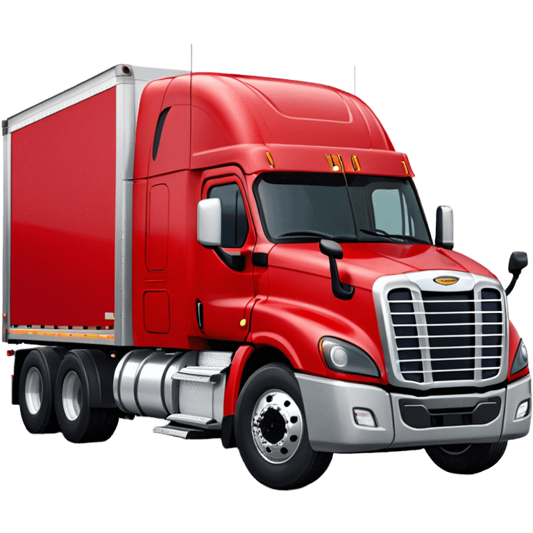 Cattle Truck - Freightliner Cascadia (Model Year: 2021) (Iconic colour: Red) emoji