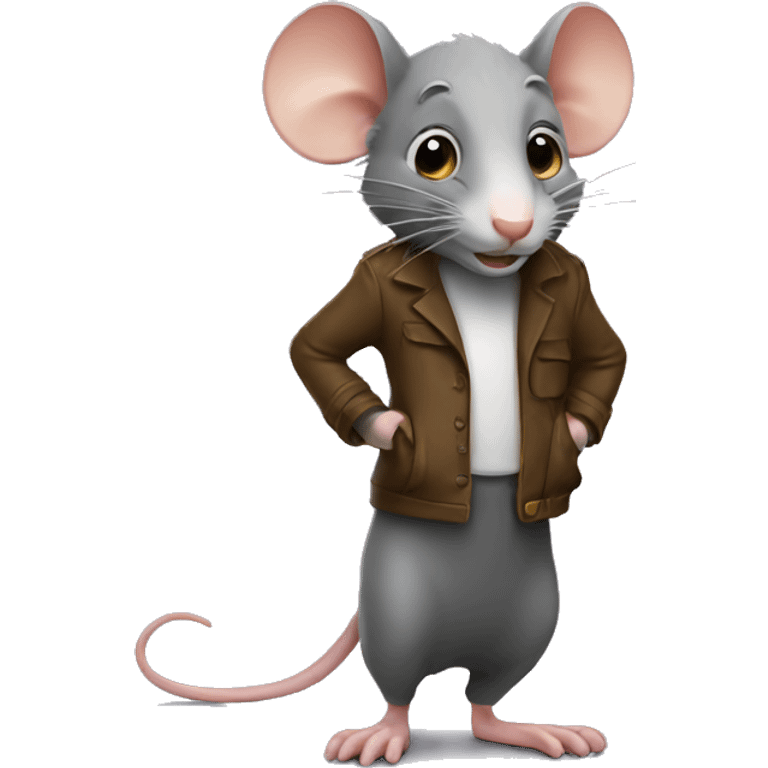 Genius rat  emoji