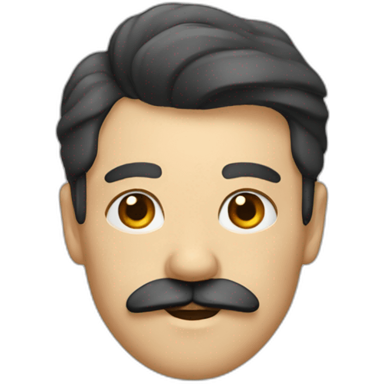 Man with a square mustach emoji