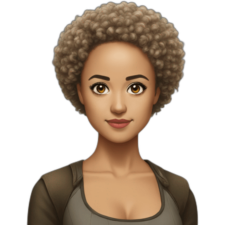 Nathalie Emmanuel missandei realistic emoji