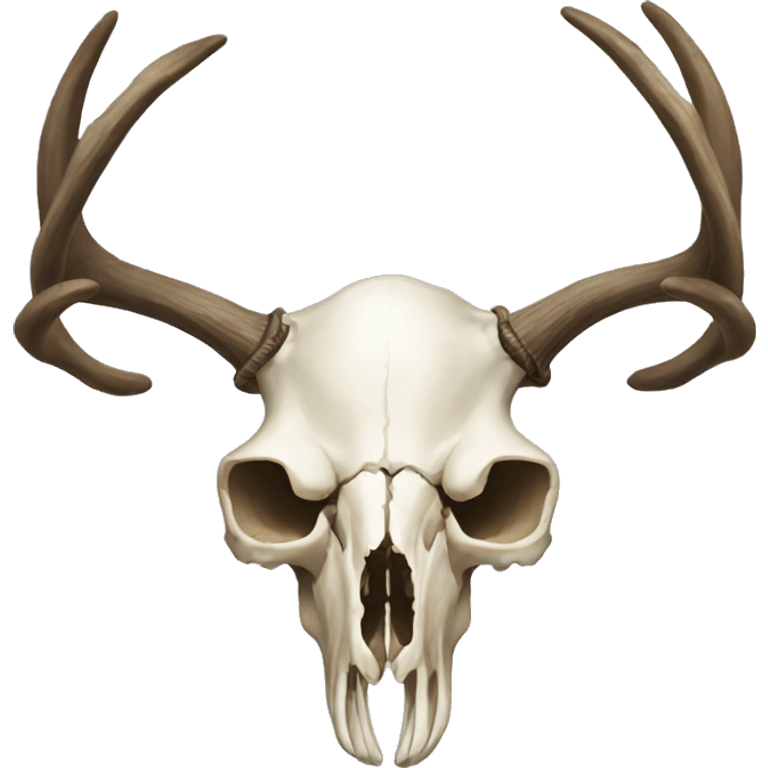 Deer skull emoji