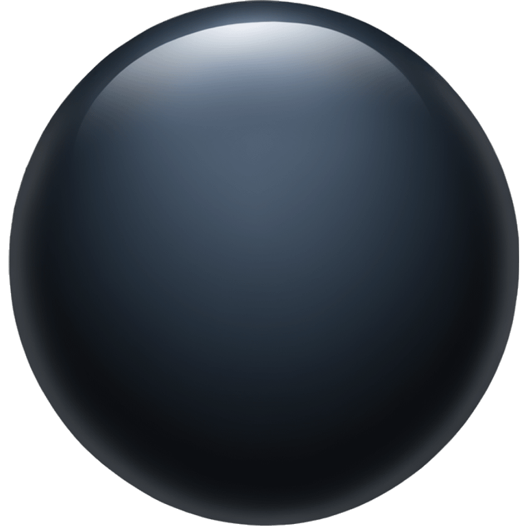 Obsidian sphere emoji