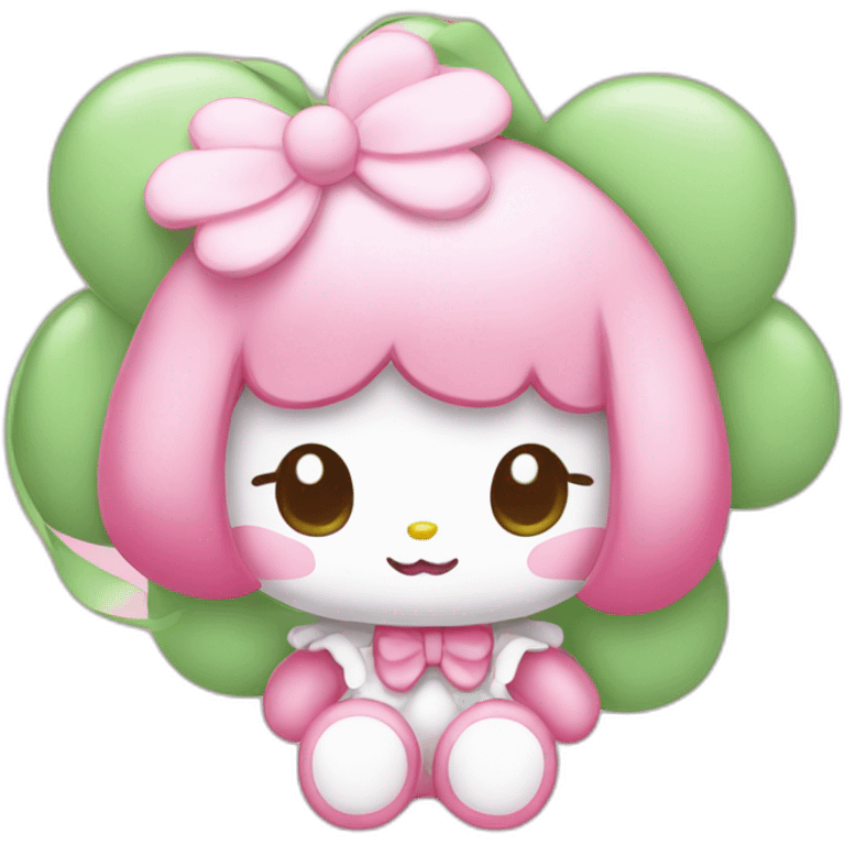 My Melody sanrio emoji