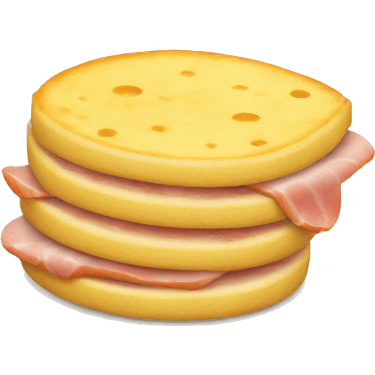 arepa ham & cheese emoji