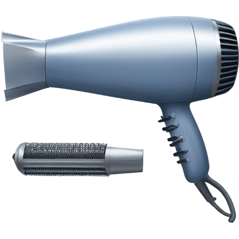 blueprint of hairdryer emoji