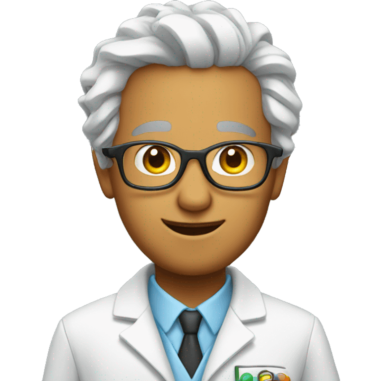 Science man  emoji