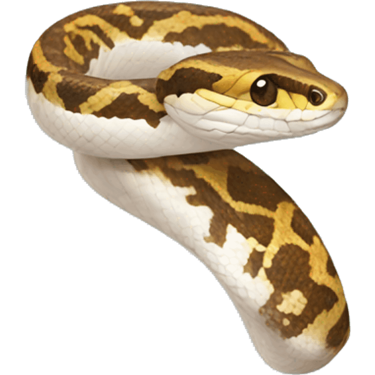 Pied python emoji