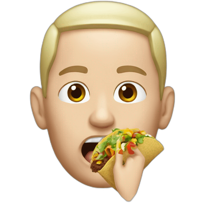 eminem-eating-Taco emoji