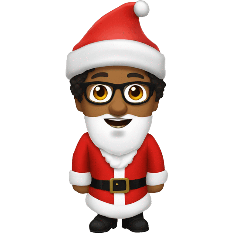 bruno mars as santa claus emoji