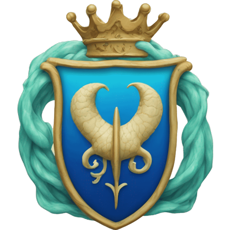 coat of arms of the ocean emoji