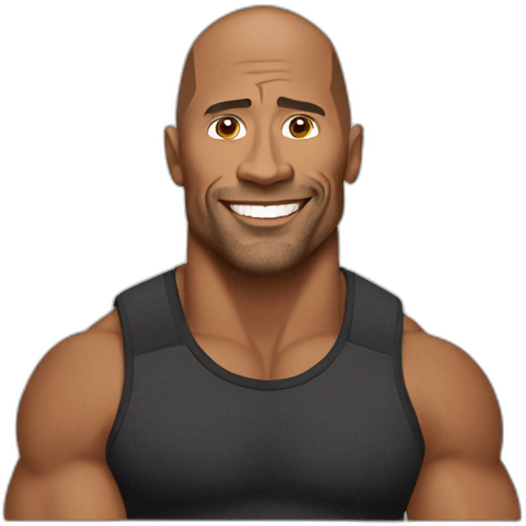 dwayne johnson emoji