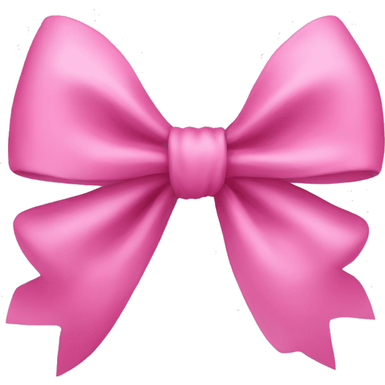 Pink bow emoji