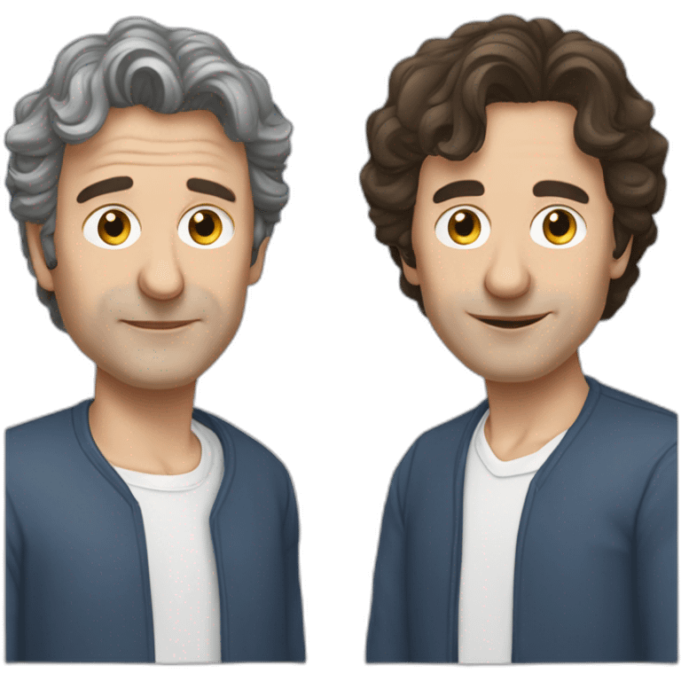 Daniel balavoine et Michel berger emoji