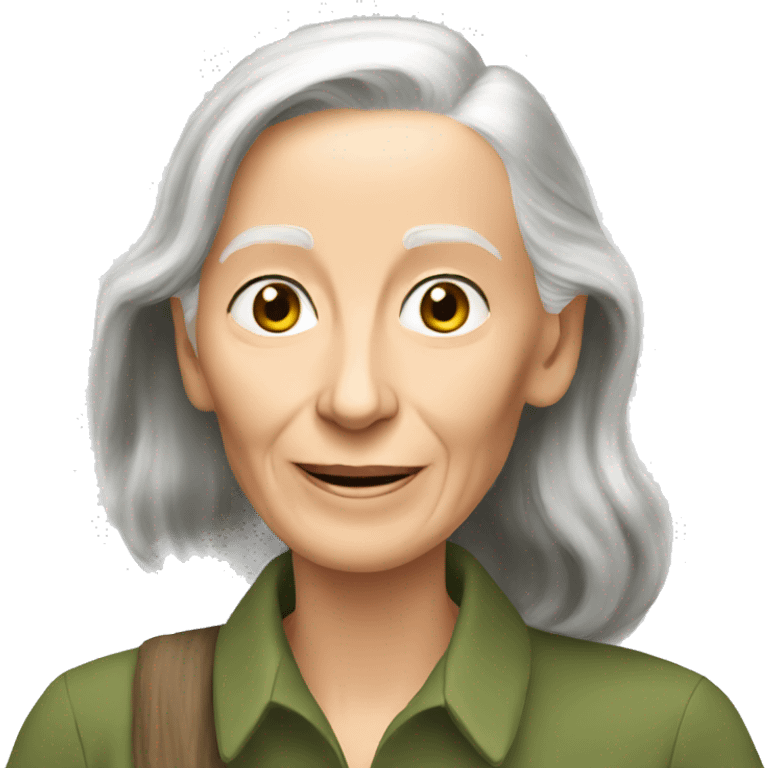 Jane Goodal emoji