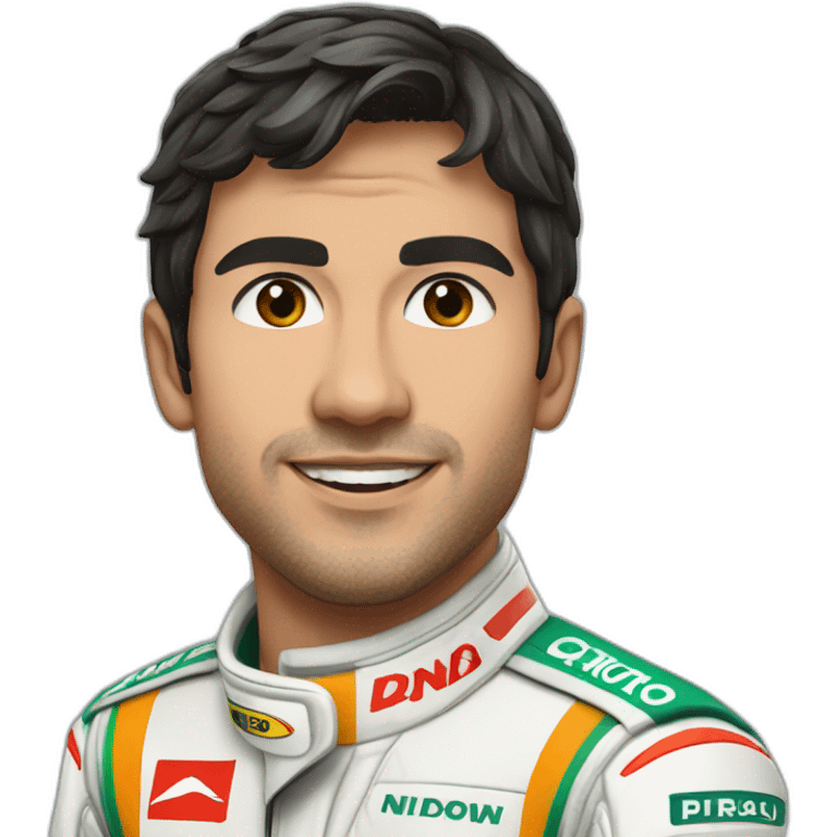 Sergio Pérez F1 emoji