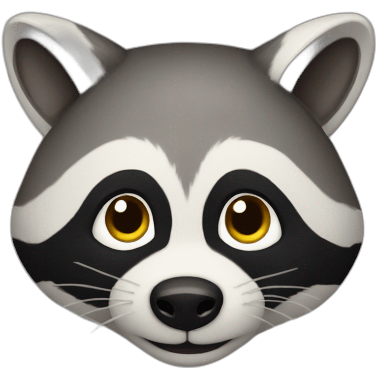 Raccoon cheese  emoji