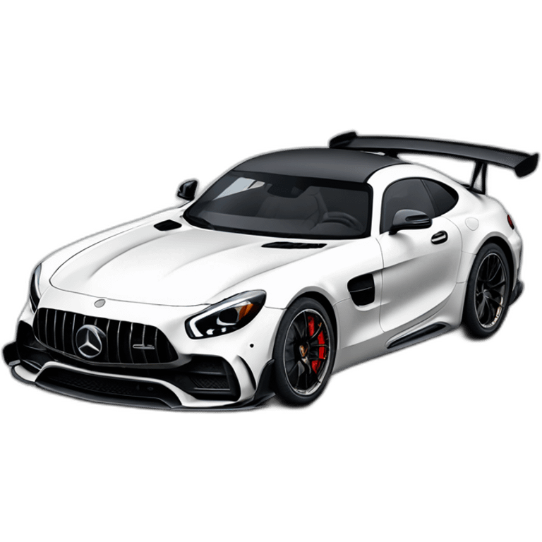 Mercedes amg gt black series emoji