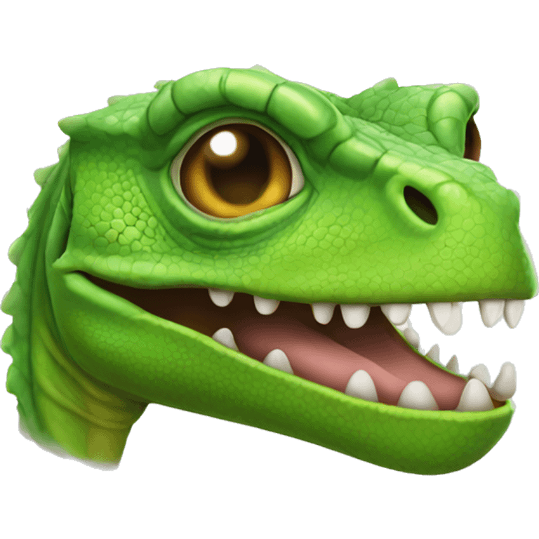 stoned lizard emoji