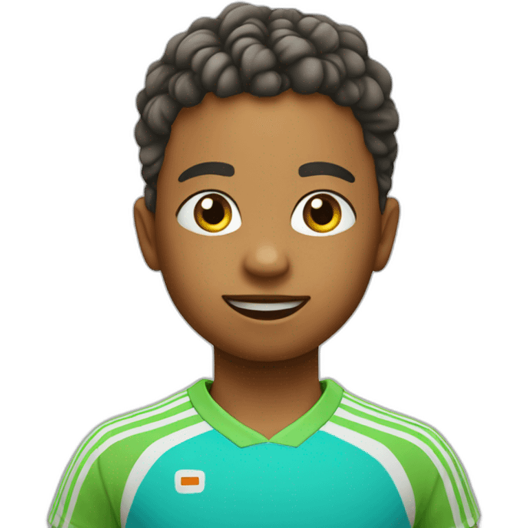 enfant qui fait du tennis emoji