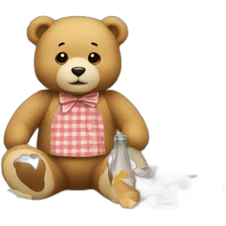 teddy bear picnic emoji