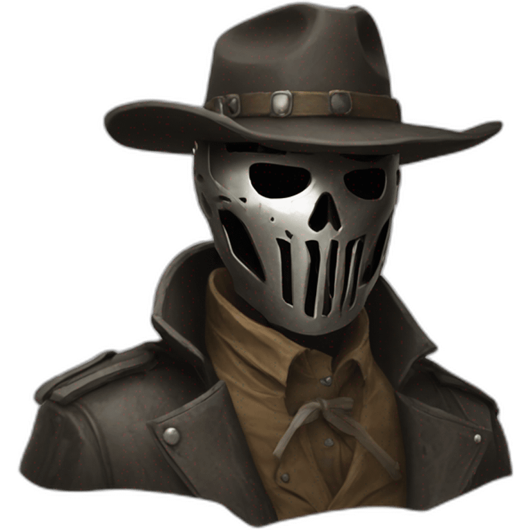 Hunt Showdown legendary hunter half phantom mask emoji