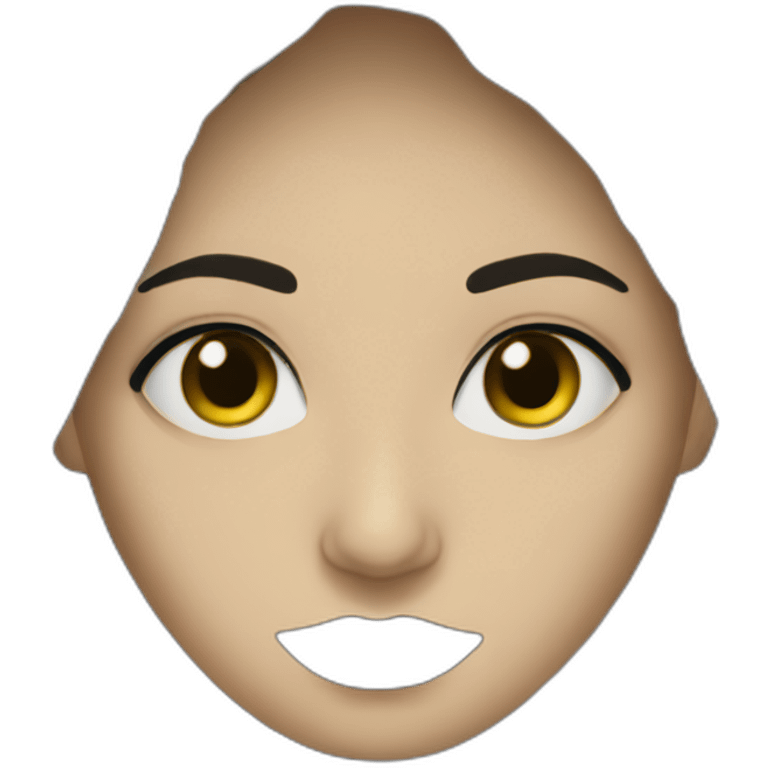 woman in black face veil emoji