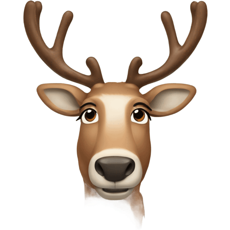 Reindeer emoji