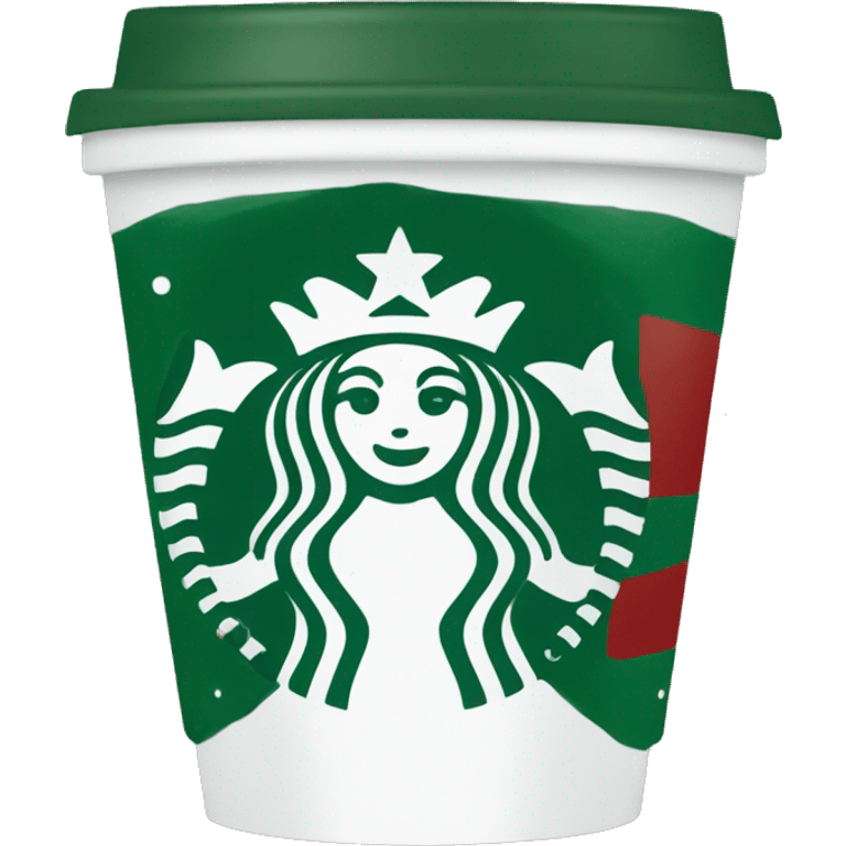 Christmas starbucks cup emoji